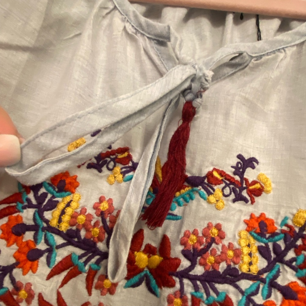Bhoma Couture Embroidered Boho Blouse - Picture 9 of 9